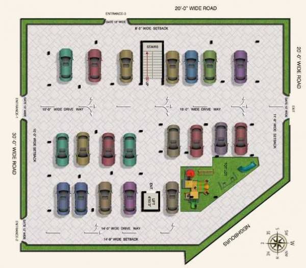 Tower A Cluster Plan residency Tower A Cluster Plan