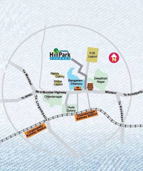 Location Plan hill-park-avenues Location Plan