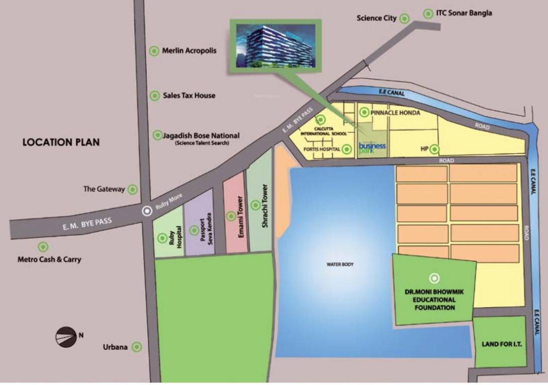 apartment Location Plan