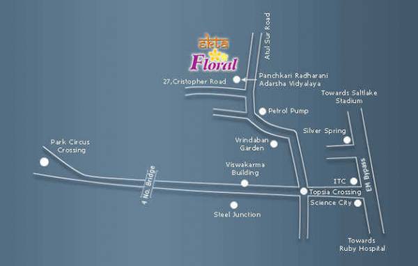  floral Location Plan