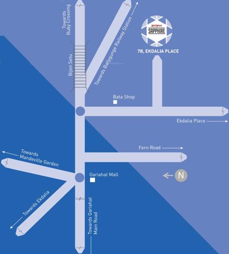  sapphire Images for Location Plan of Arrjavv Sapphire