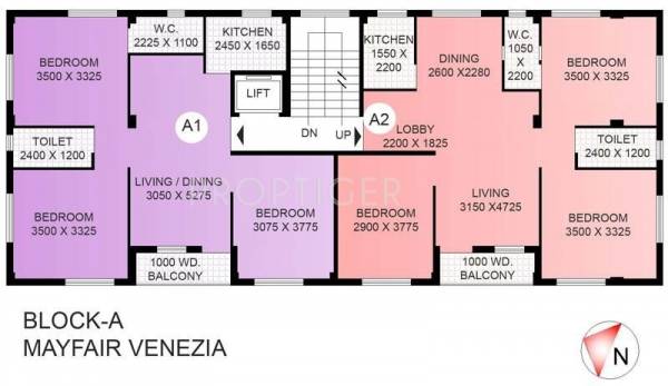 Images for Cluster Plan of Mayfair Venegia