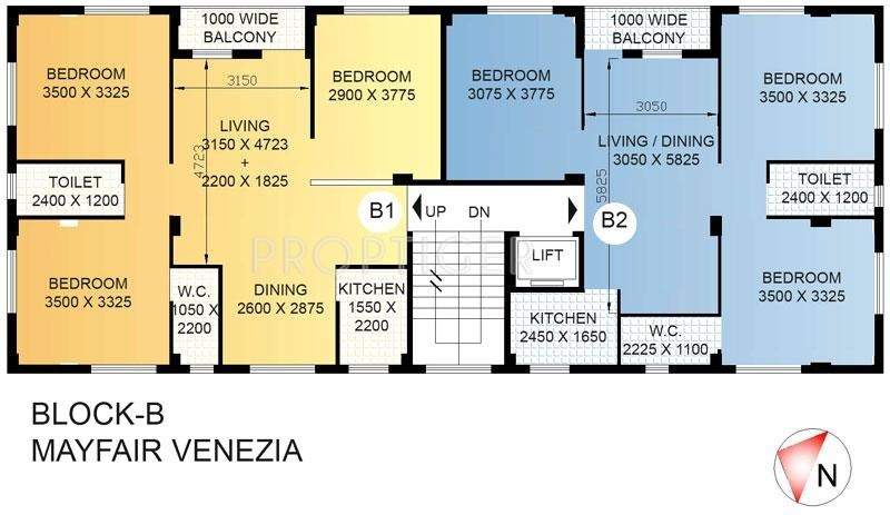Images for Cluster Plan of Mayfair Venegia