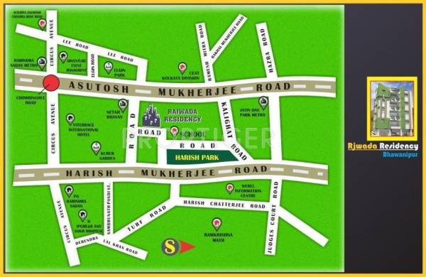 Images for Location Plan of Rajwada Group Rajwada Residency