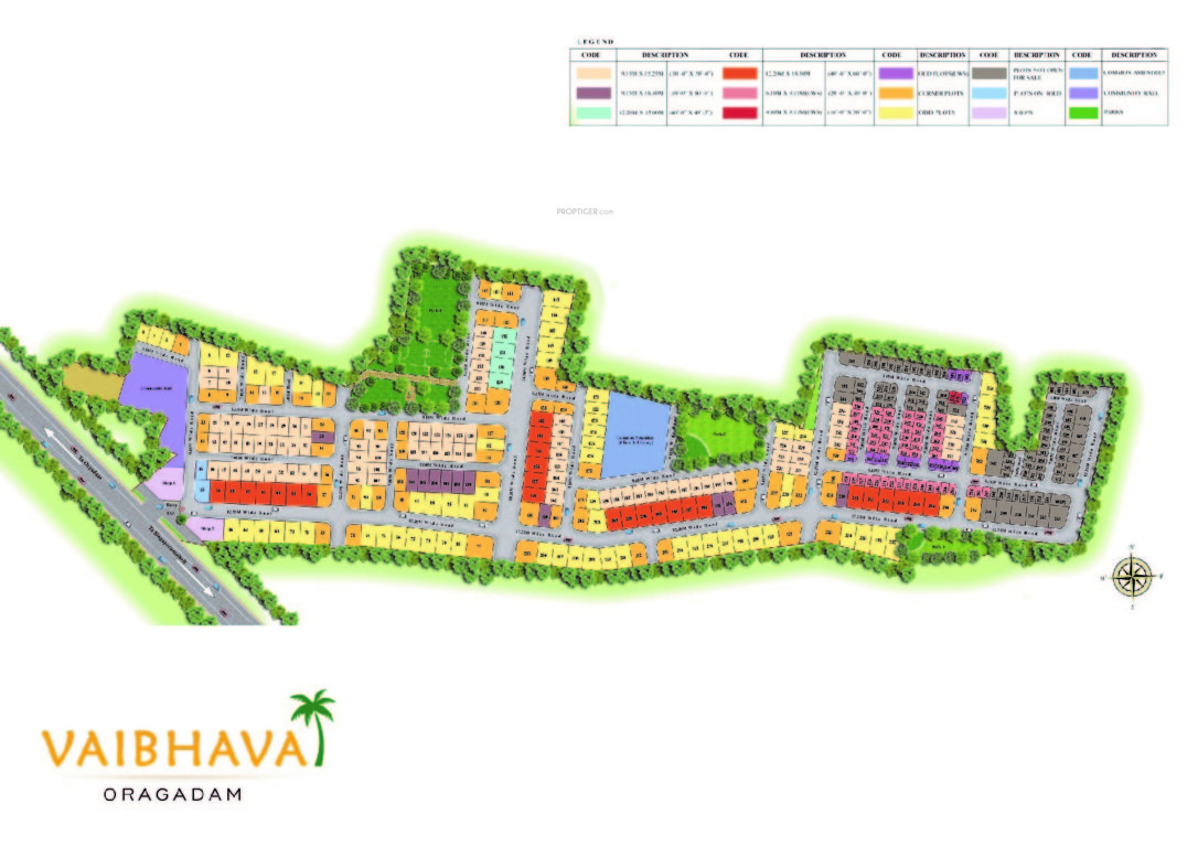  vaibhava oragadam Master Plan