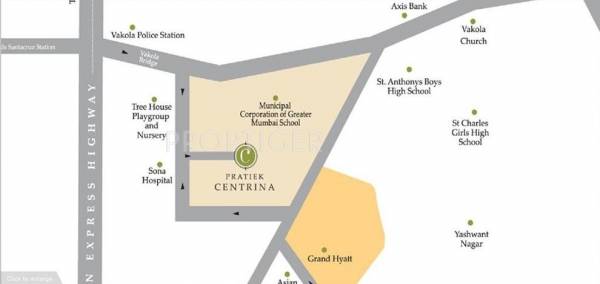 Images for Location Plan of Pratik Group Centrina