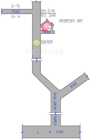 Akshara Group Lotus Garden Location Plan