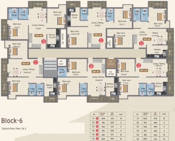Images for Cluster Plan of Harini Gokulam