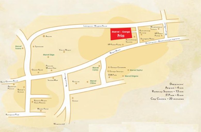  ganga fria phase 1 Location Plan