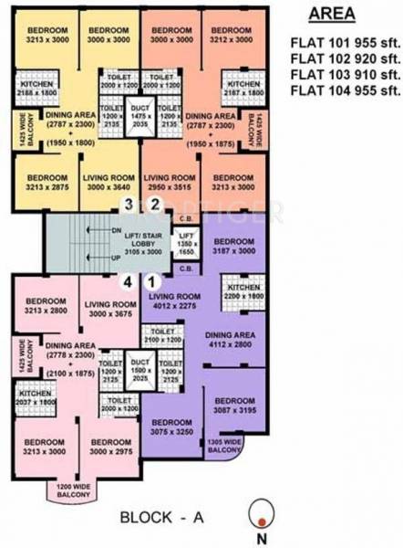 Images for Cluster Plan of Mayfair Palms Images for Cluster Plan of Mayfair Palms
