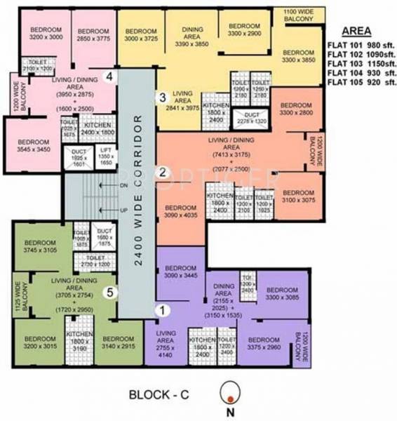 Images for Cluster Plan of Mayfair Palms Images for Cluster Plan of Mayfair Palms
