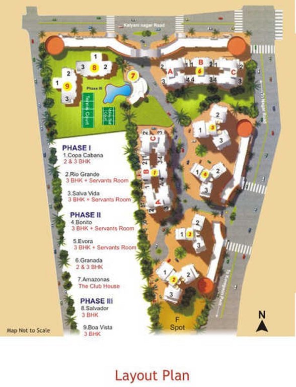  fortaleza apartment Layout Plan