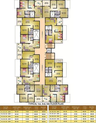 Images for Cluster Plan of Kailas Kute Sukhvastu