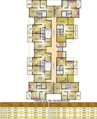 Images for Cluster Plan of Kailas Kute Sukhvastu