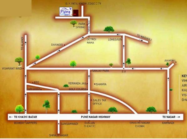 Images for Location Plan of Nirvana Devakis Flying Heights