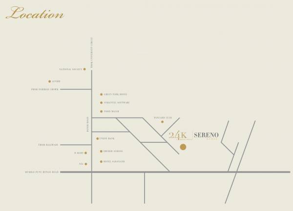 Location Plan sereno Location Plan