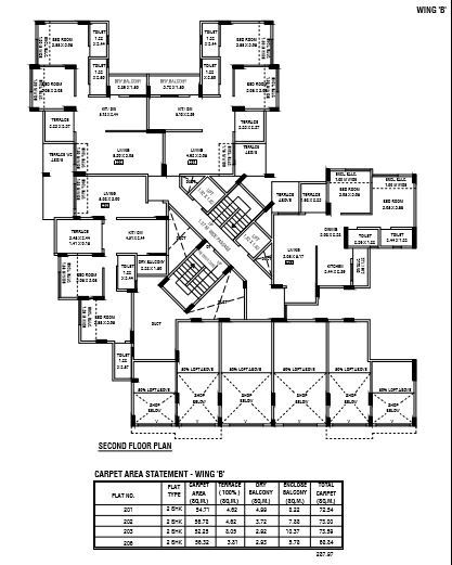  whistling-winds Tower A Cluster Plan