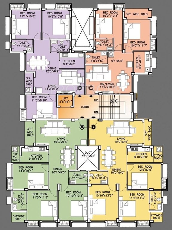 Images for Cluster Plan of Deeshari Meadows