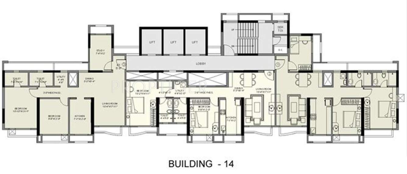 Images for Cluster Plan of Kalpataru Kamdhenu