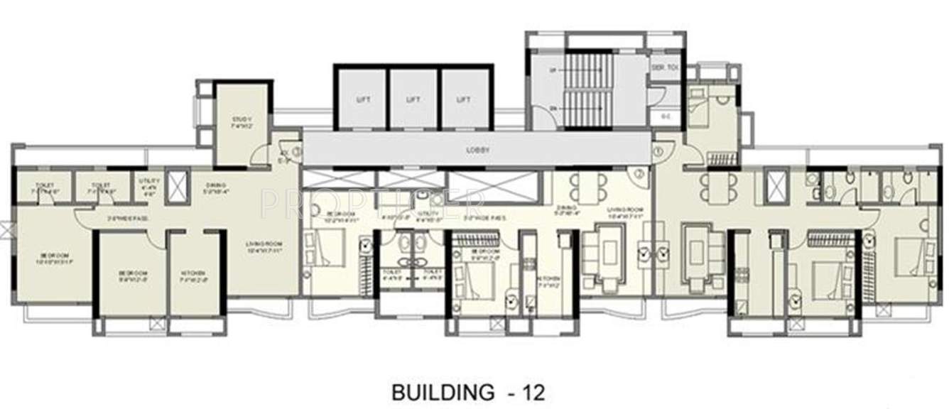 Images for Cluster Plan of Kalpataru Kamdhenu