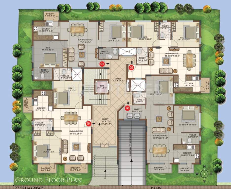 Images for Cluster Plan of Sree Properties Casa Fortuna