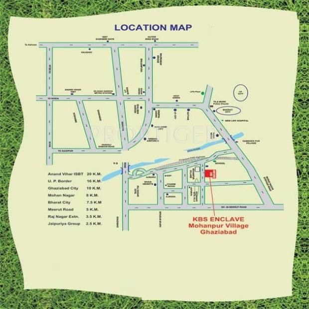 Images for Location Plan of Bihariji K B S Enclave