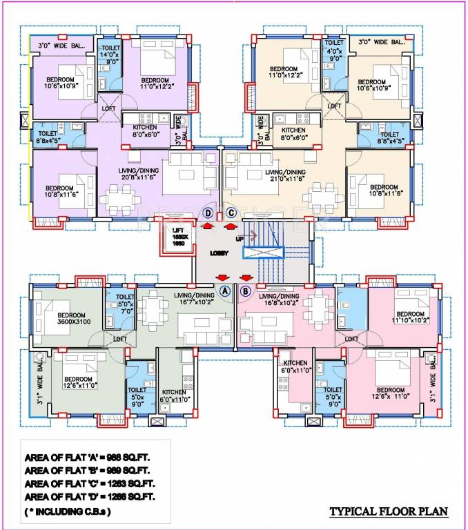 Images for Cluster Plan of Deeshari Group Orchid