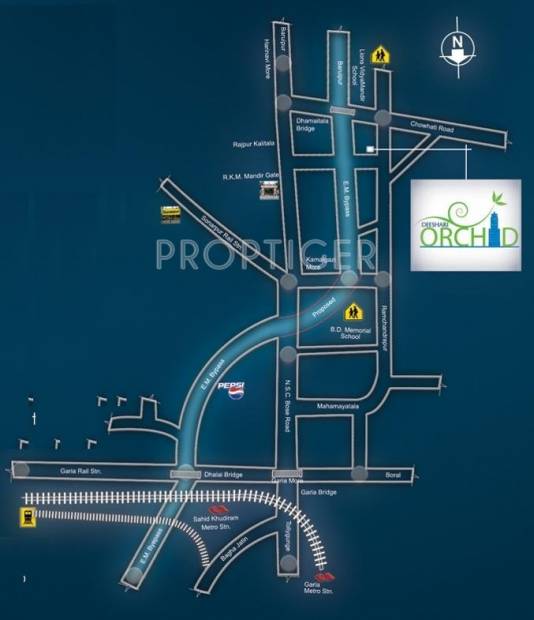 Images for Location Plan of Deeshari Group Orchid