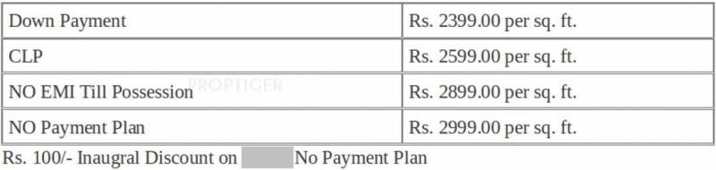 Images for Payment Plan of Manju Red Apple residency