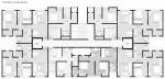  apartments Tower A Cluster Plan