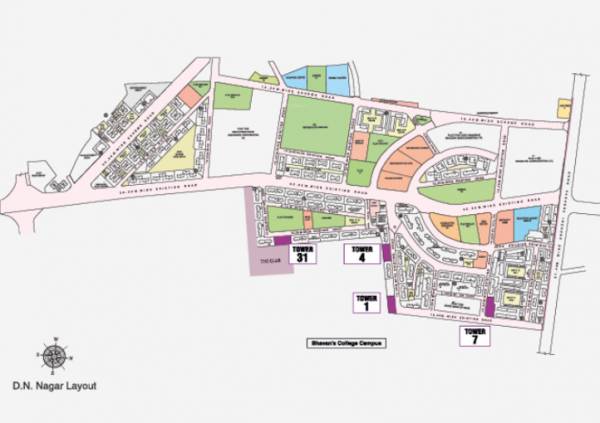  apartments Layout Plan