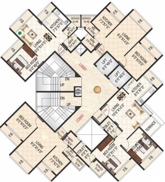 Images for Cluster Plan of Apex Love Spring