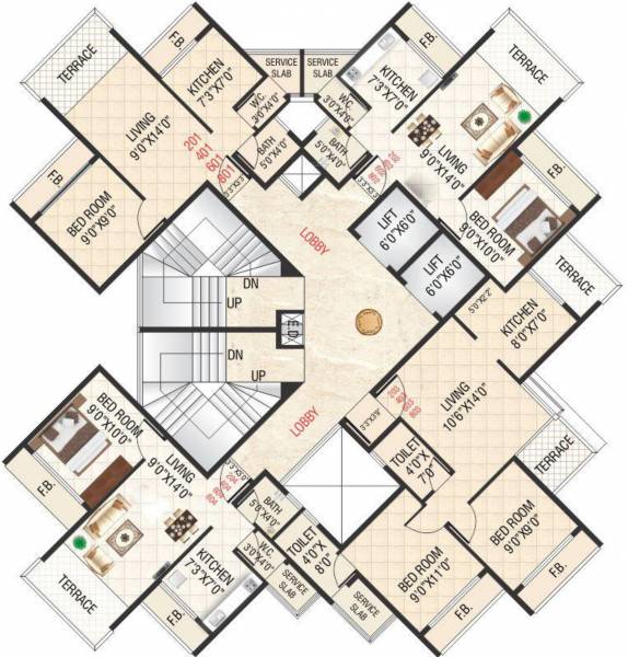 Images for Cluster Plan of Apex Love Spring