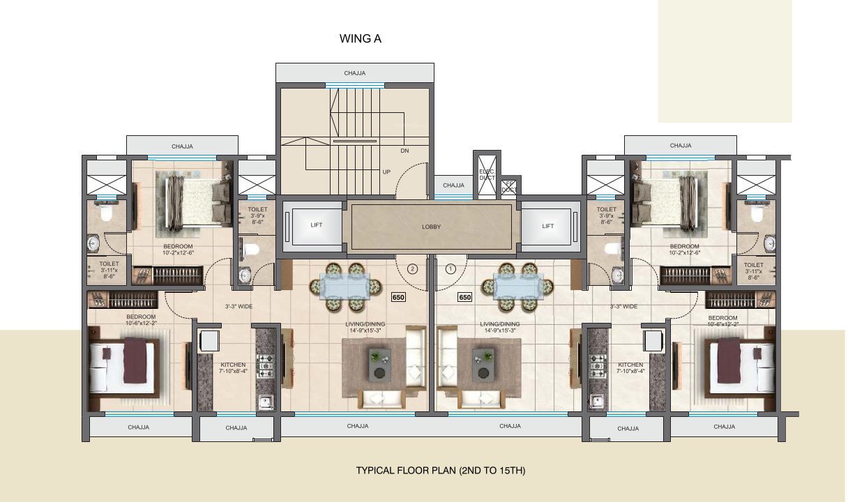  prathmesh darshan Prathmesh Darshan Wing A B And C Cluster Plan