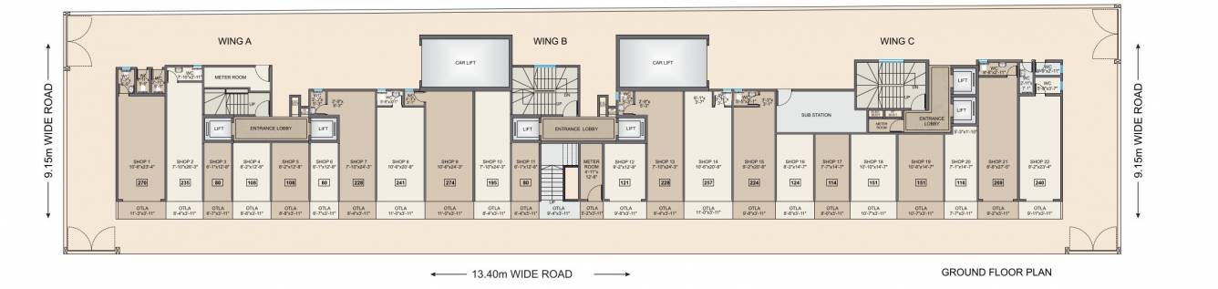  prathmesh darshan Prathmesh Darshan Wing A B And C Cluster Plan