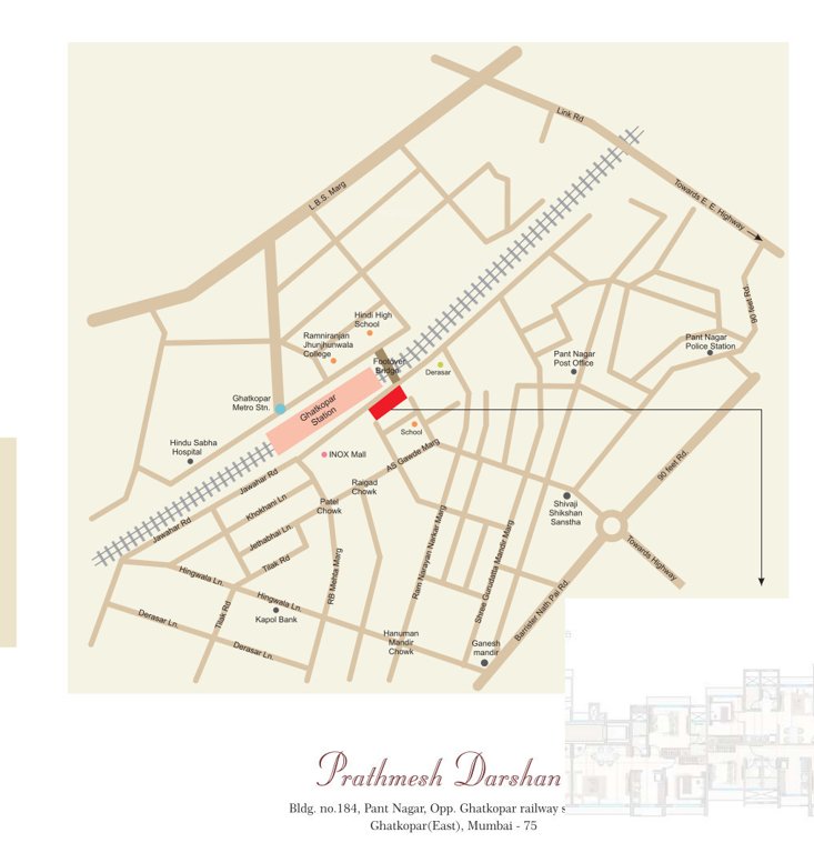  prathmesh darshan Location Plan