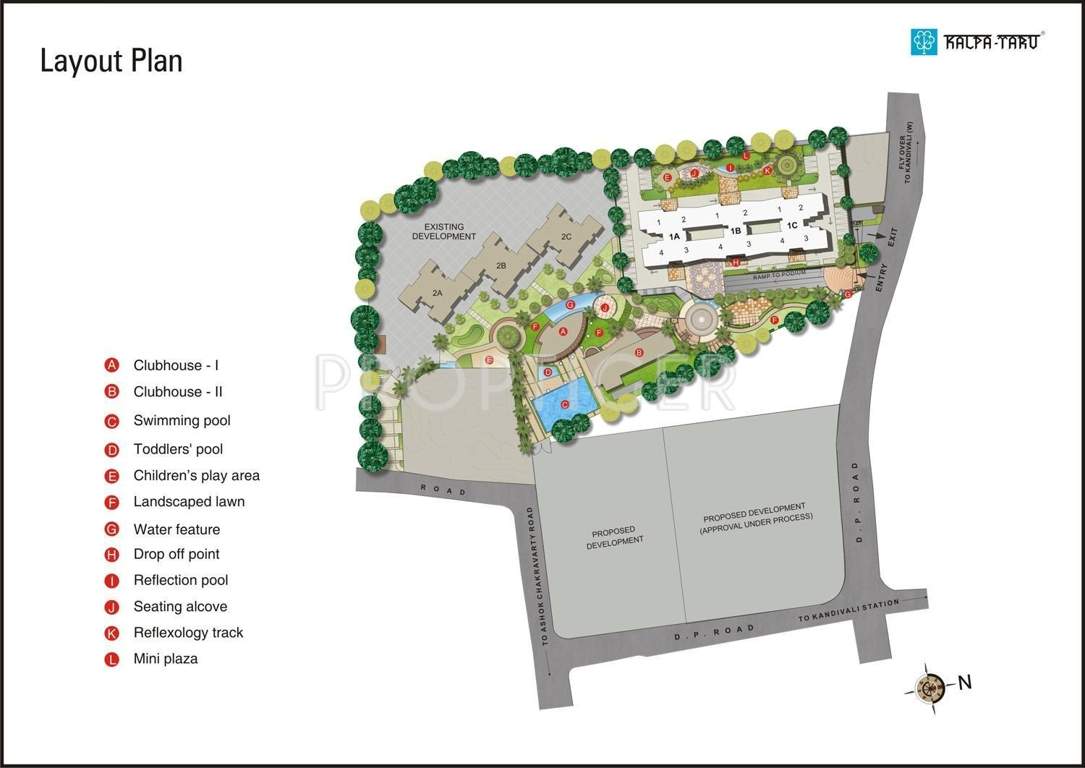 gardens i Images for Master Plan of Kalpataru Gardens I