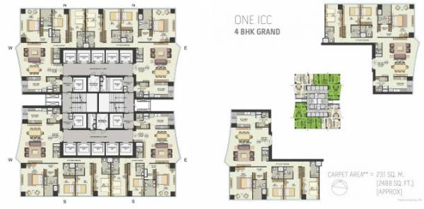  island-city-center Cluster Plan