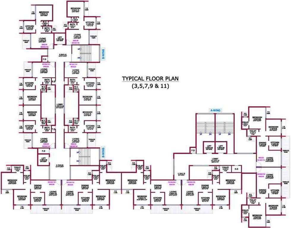  om rudra heights Images for Cluster Plan of Shubh Laxmi Om Rudra Heights