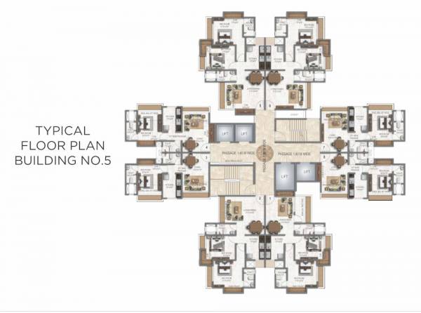  riverwood-park Building 6 Cluster Plan