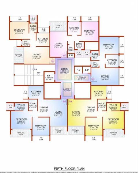 clusterPlan of Skyline Corner