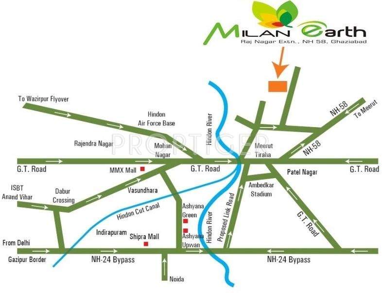 earth Images for Location Plan of Milan Earth