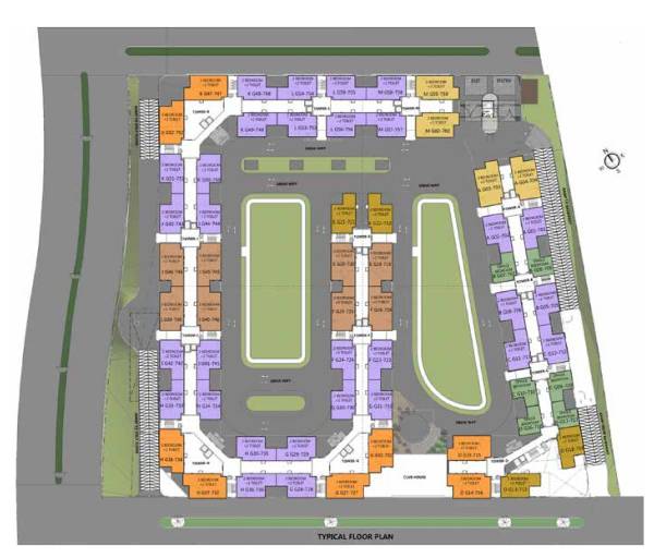 Tower A Cluster Plan orchards-luxury-apartments Tower A Cluster Plan