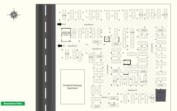  enclave Tower A Cluster Plan