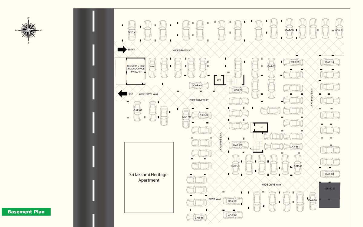  enclave Tower A Cluster Plan