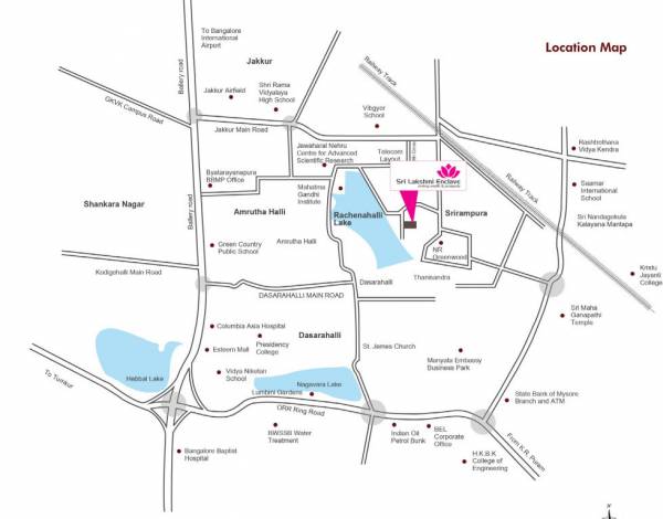  enclave Location Plan