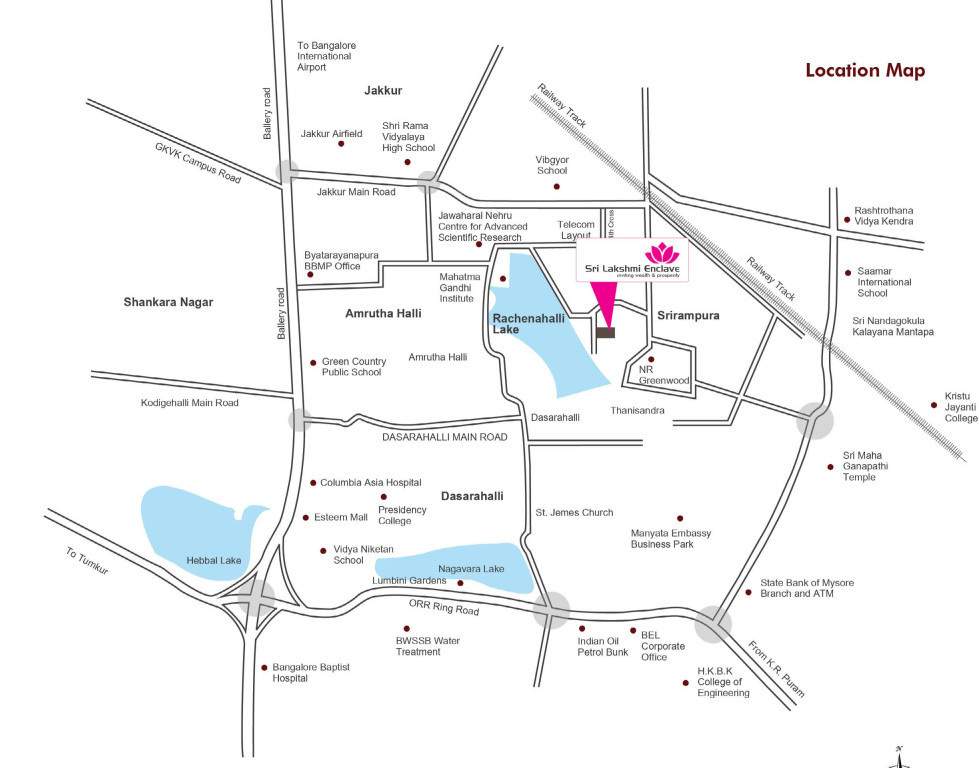  enclave Location Plan