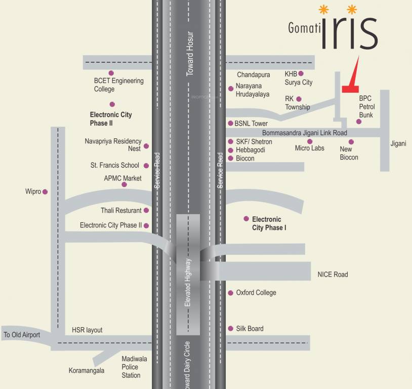 Images for Location Plan of Gomati Iris