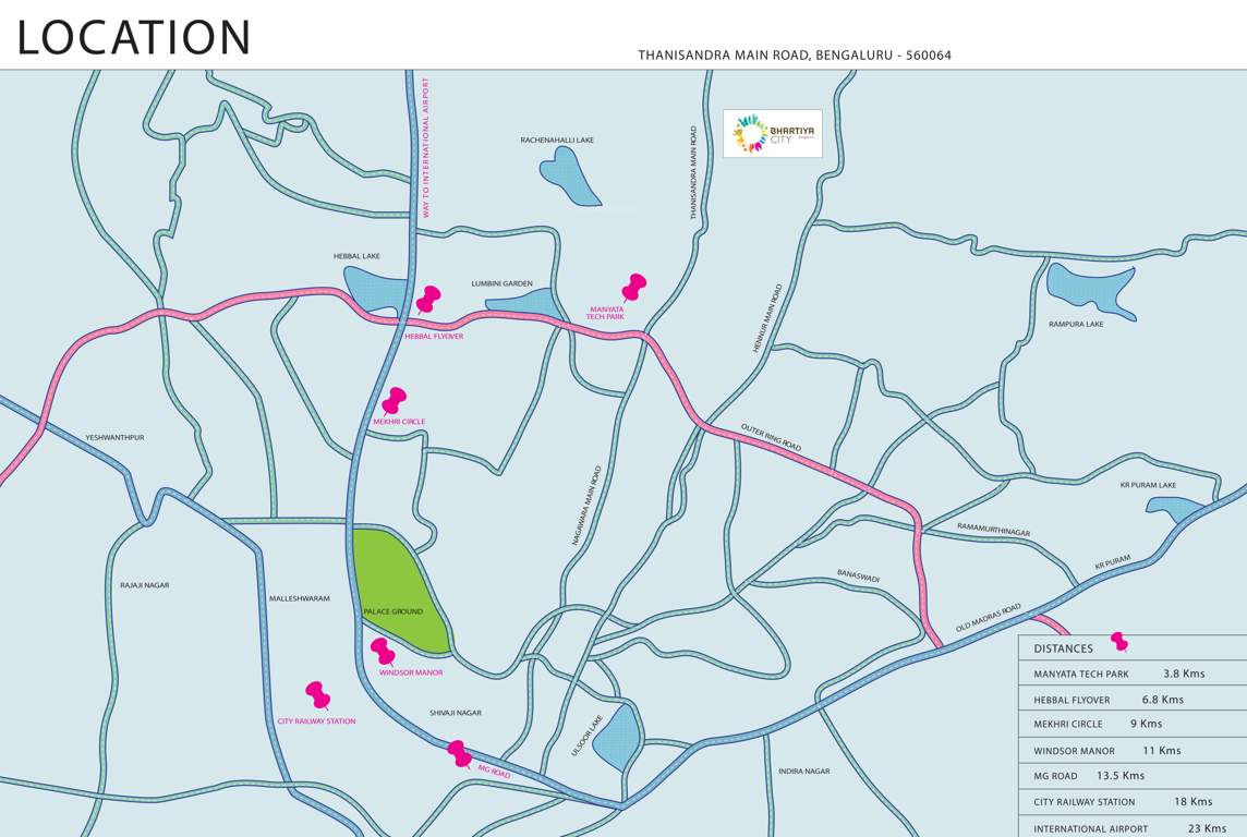  nikoo homes phase 2 Location Plan