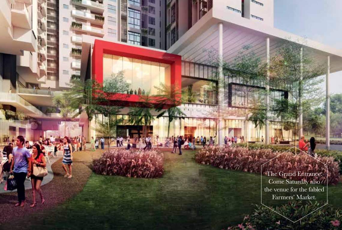  nikoo homes phase 2 Entrance Lobby